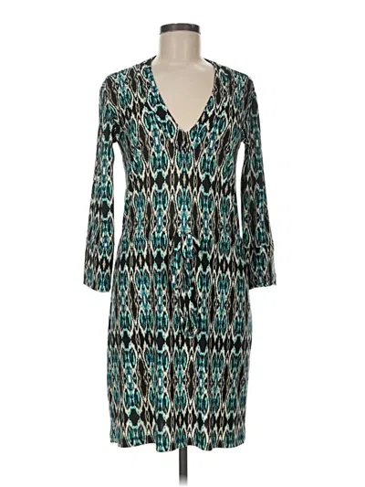 Pre-owned Veronica M Casual Dress In Teal