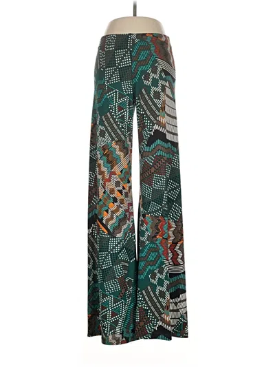 Pre-owned Veronica M Casual Pants In Teal