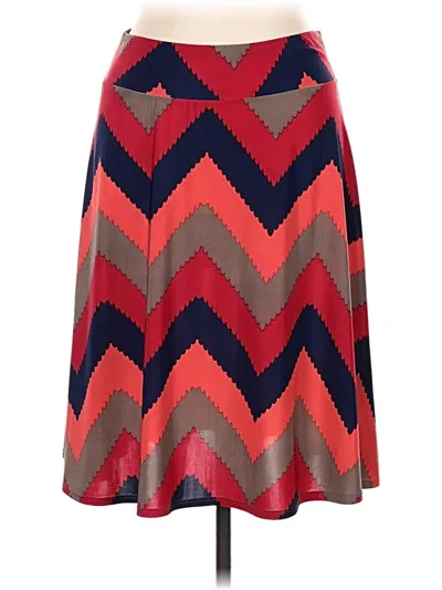 Pre-owned Veronica M Casual Skirt In Red