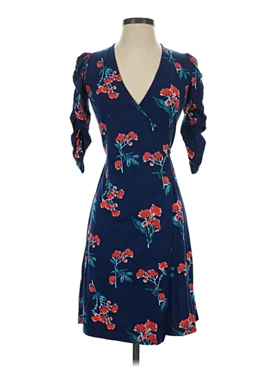 Pre-owned Veronica M Cocktail Dress In Blue