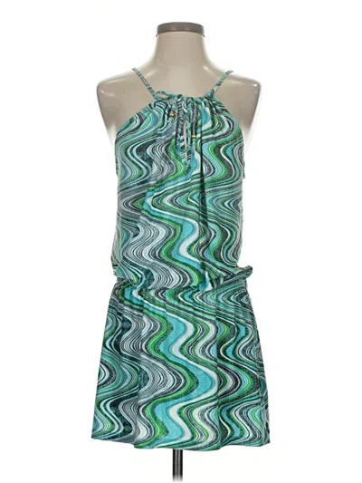 Pre-owned Veronica M Cocktail Dress In Green