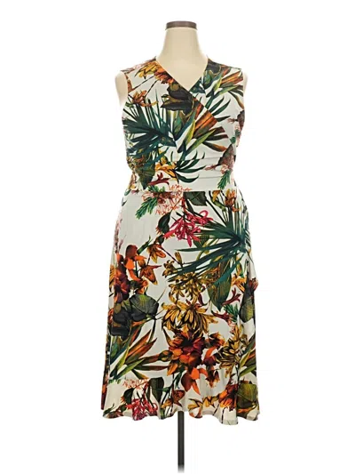 Pre-owned Veronica M Cocktail Dress In Green