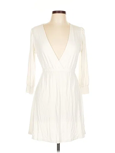 Pre-owned Veronica M Cocktail Dress In White