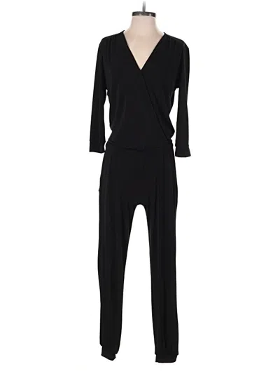 Pre-owned Veronica M Jumpsuit In Black