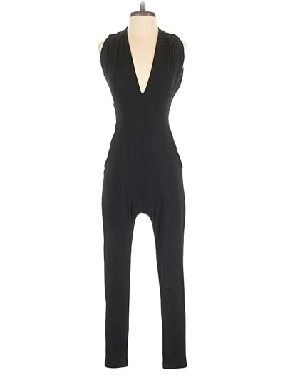 Pre-owned Veronica M Jumpsuit In Black
