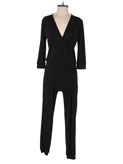 Pre-owned Veronica M Jumpsuit In Black