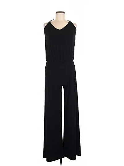 Pre-owned Veronica M Jumpsuit In Black