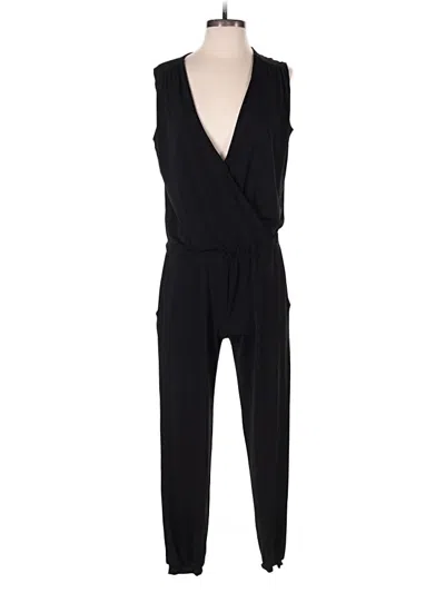 Pre-owned Veronica M Jumpsuit In Black