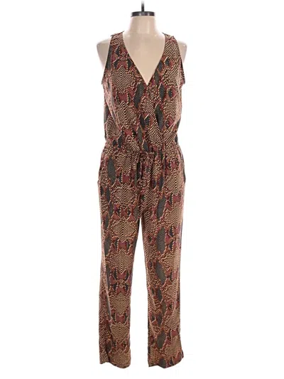 Pre-owned Veronica M Jumpsuit In Brown