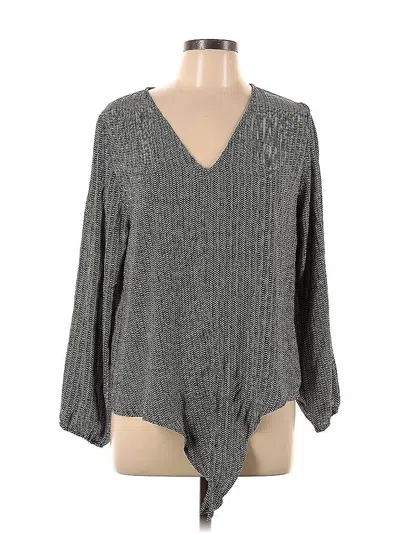 Pre-owned Veronica M Long Sleeve Blouse