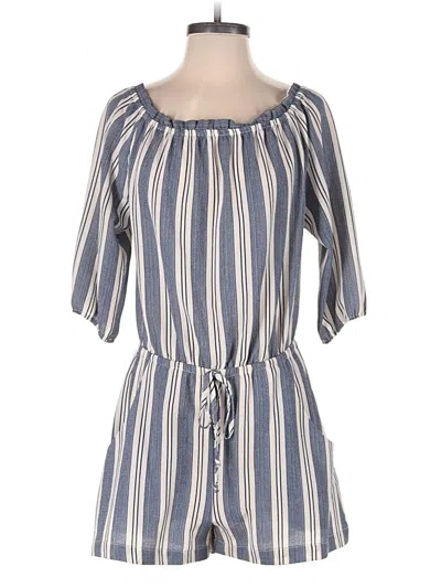 Pre-owned Veronica M Romper In Blue