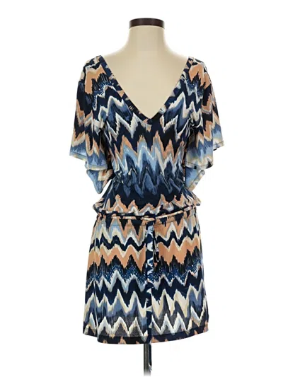 Pre-owned Veronica M Romper In Blue