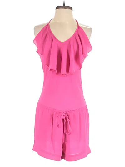 Pre-owned Veronica M Romper In Pink
