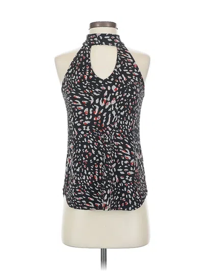 Pre-owned Veronica M Sleeveless Blouse In Black