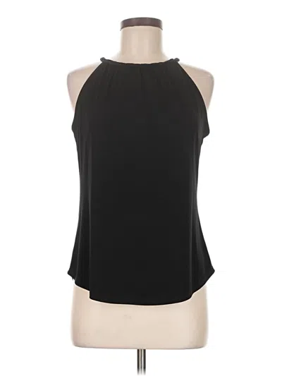 Pre-owned Veronica M Sleeveless Blouse In Black