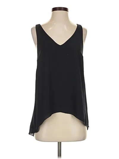Pre-owned Veronica M Sleeveless Blouse In Black