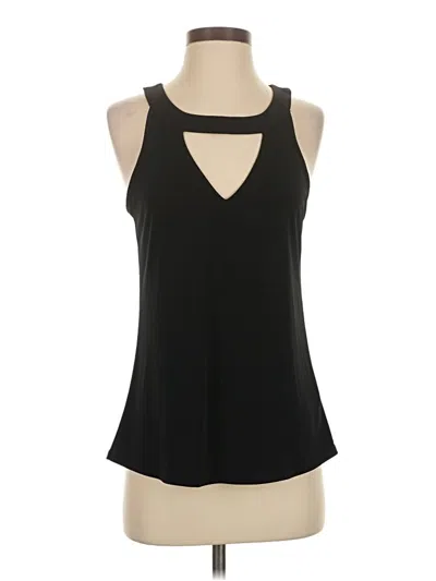 Pre-owned Veronica M Sleeveless Blouse In Black