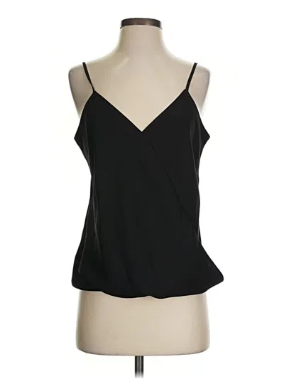 Pre-owned Veronica M Sleeveless Blouse In Black