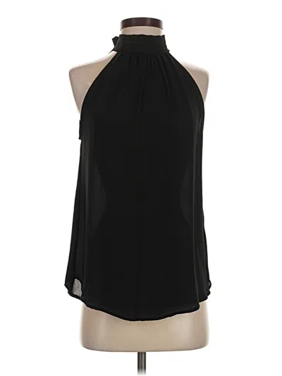 Pre-owned Veronica M Sleeveless Blouse In Black