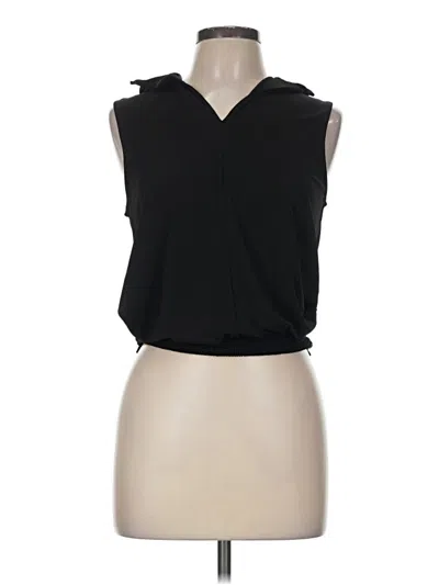 Pre-owned Veronica M Sleeveless Blouse In Black