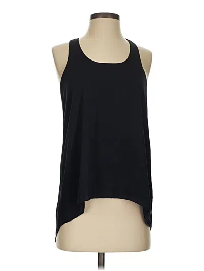 Pre-owned Veronica M Sleeveless Blouse In Black