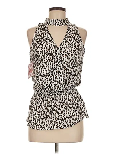 Veronica M Sleeveless Blouse In Gray