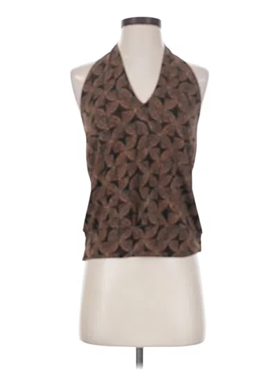 Veronica M Sleeveless Blouse In Brown
