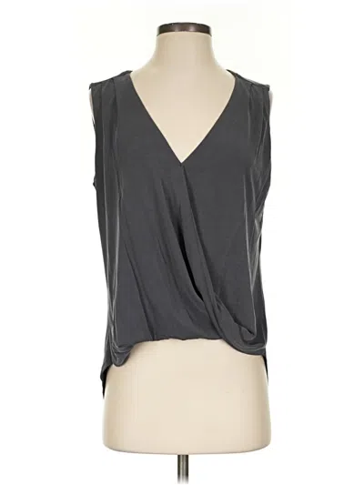 Pre-owned Veronica M Sleeveless Blouse In Gray