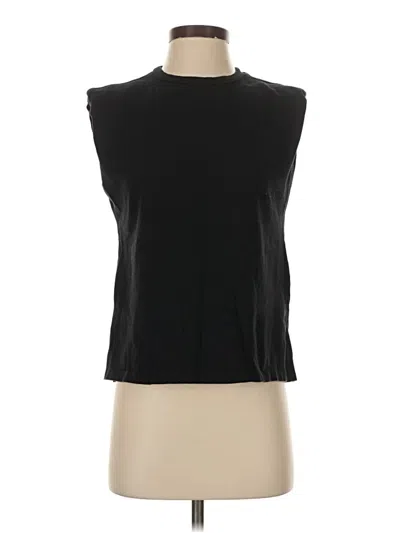 Pre-owned Veronica M Sleeveless T-shirt In Black
