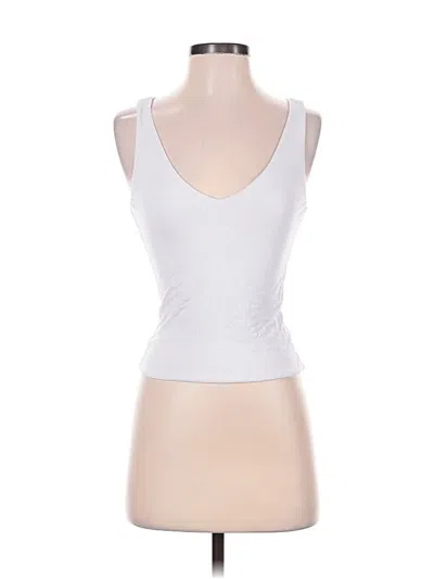 Pre-owned Veronica M Sleeveless T-shirt In White
