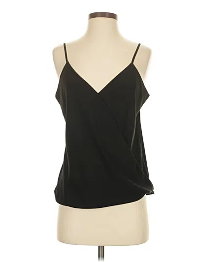 Pre-owned Veronica M Tank Top Black Strapless Neckline Tops