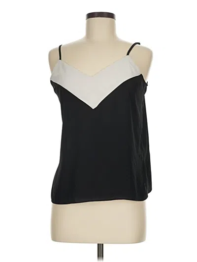 Pre-owned Veronica M Tank Top Black Strapless Neckline Tops