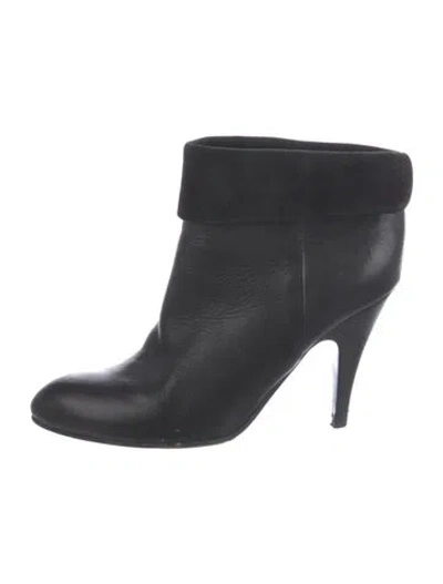 Pre-owned Veronique Branquinho Leather Boots In Black