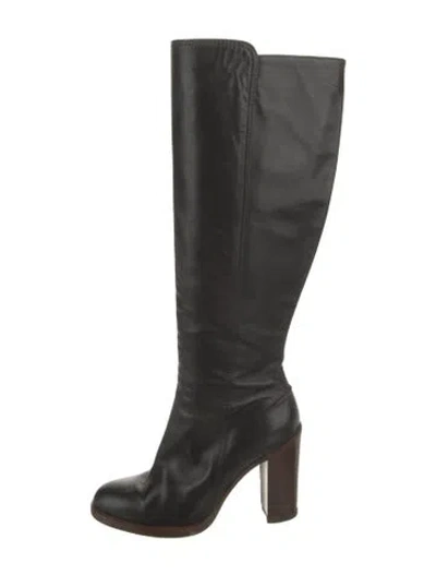 Pre-owned Veronique Branquinho Leather Boots In Black