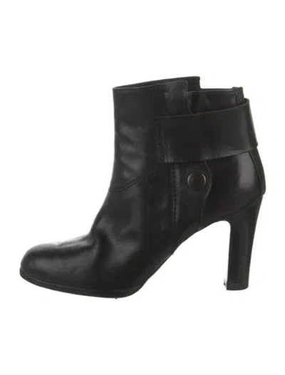 Pre-owned Veronique Branquinho Leather Boots In Black