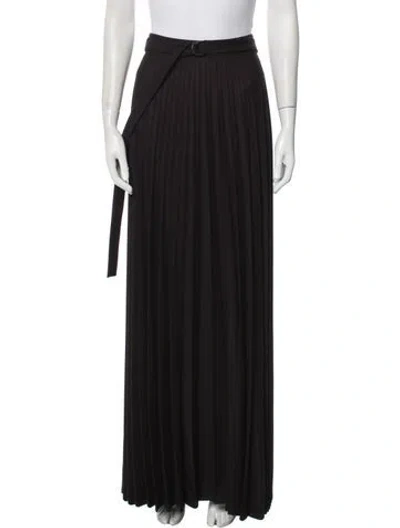 Pre-owned Veronique Branquinho Vintage Long Skirt In Brown