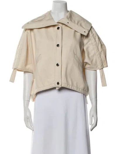 Pre-owned Veronique Leroy Evening Jacket W/ Tags In Neutral