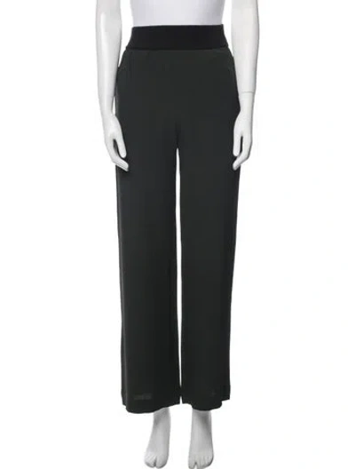 Pre-owned Veronique Leroy Wool Sweatpants In Green