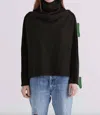 Veronique Miljkovitch Winona Big Loop Terry Sweatshirt In Black