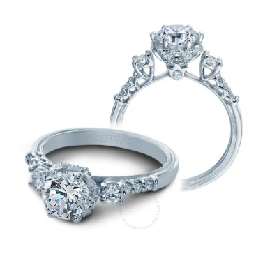 Verragio Engagement Ring 14k Wg In Silver-tone