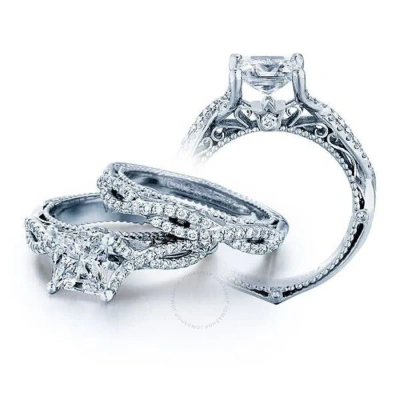 Verragio Engagement Ring 18k Wg In Silver-tone