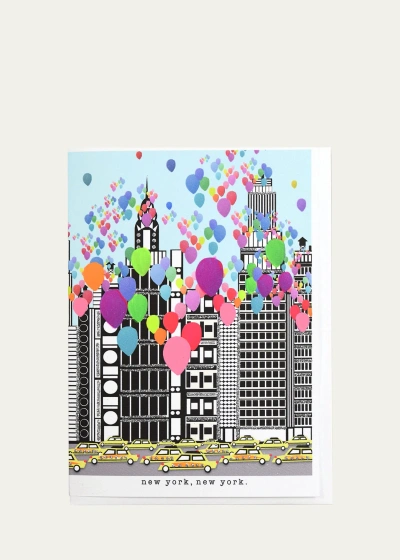 Verrier New York, New York Card In Multi