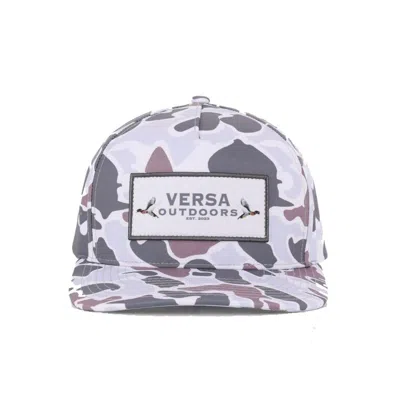 Versa Camo Performance Adjustable Hat In White