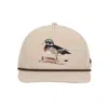 Versa Wood Duck Performance Rope Adjustable Hat In White