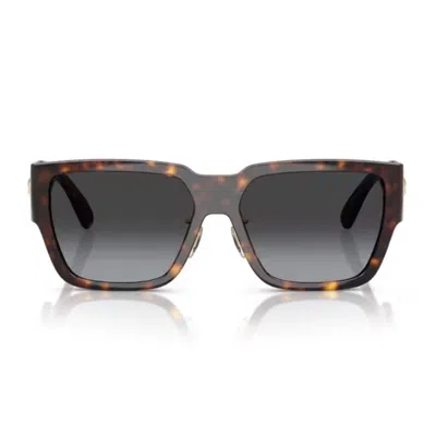 Versace 0ve4483d Medusa Biggie Oversized Square Sunglasses In Gray