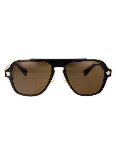 Versace 0ve2199 Sunglasses In 1252la Havana