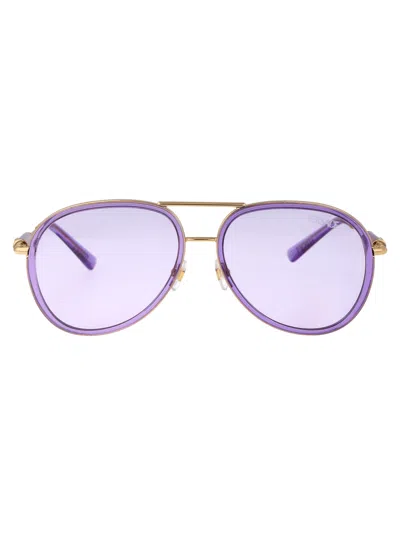 Versace 0ve2260 Sunglasses In 10021a Lilac Transparent