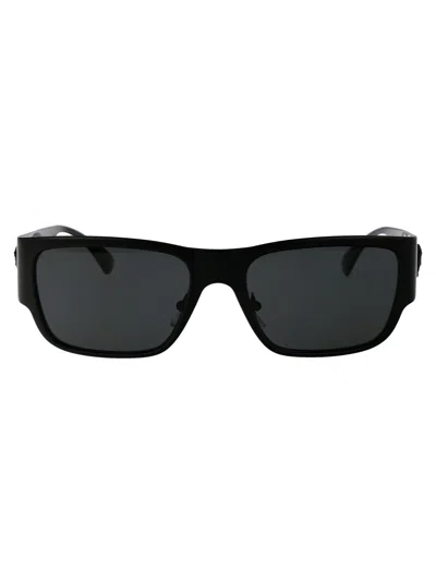 Versace 0ve2262 Metal Frame Sunglasses In Black