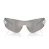 Versace 0ve2280 Eclipse Grigio Chiaro Specchiato Argento Sunglasses In Gray