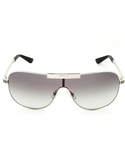 Versace 0ve2293 Shield Frame Sunglasses In Multi